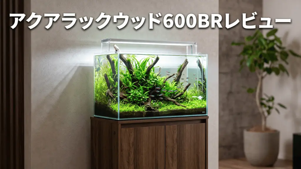 アクアラックウッド600BRレビュー！メリットとデメリットを解説