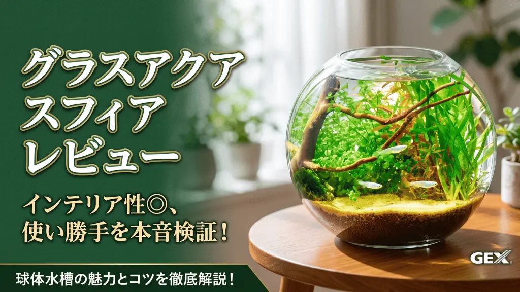 グラスアクアスフィアレビュー！メリットとデメリットを解説