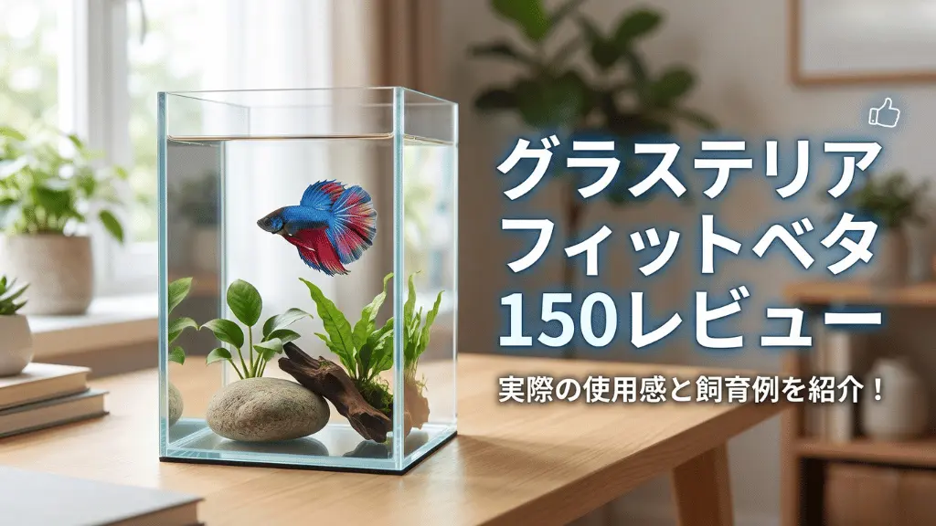 グラステリアフィットベタ150レビュー!メリットとデメリットを解説