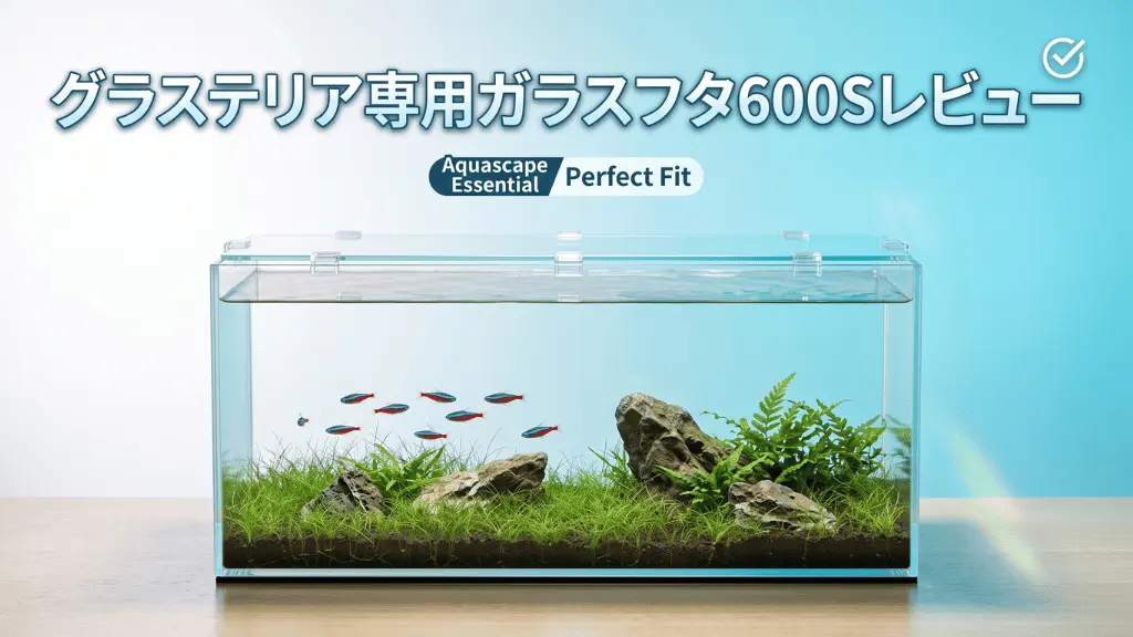 グラステリア専用ガラスフタ600Sレビュー！メリットとデメリットを解説