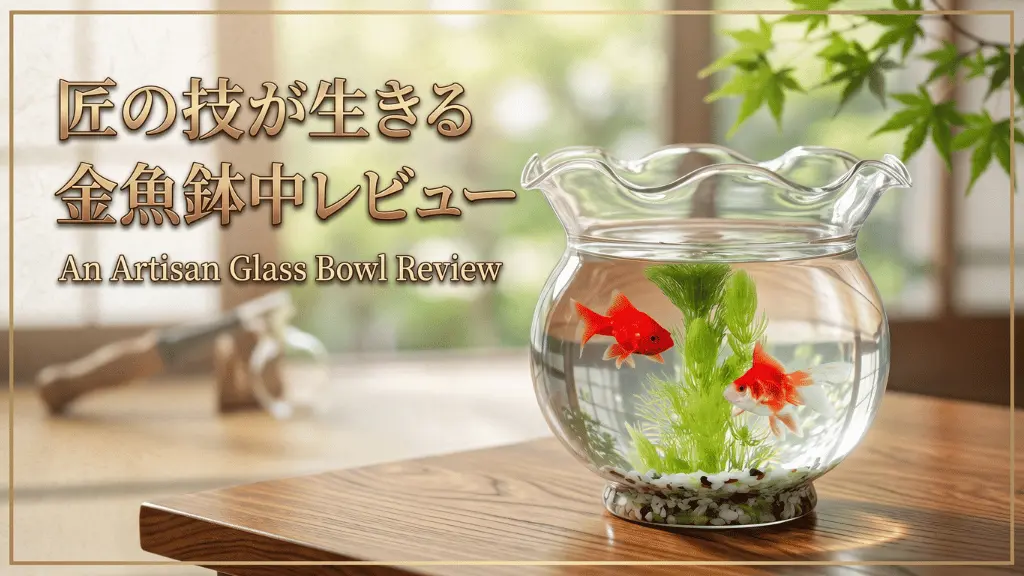 匠の技が生きる金魚鉢中レビュー！メリットとデメリットを解説