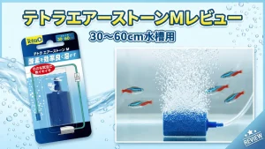 テトラエアーストーンMレビュー！メリットとデメリットを解説