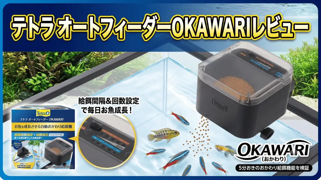 テトラオートフィーダーOKAWARIレビュー！メリットとデメリットを解説