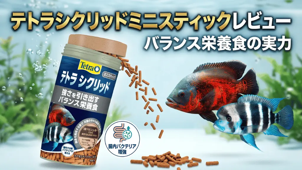 テトラシクリッドミニスティックレビュー！メリットとデメリットを解説