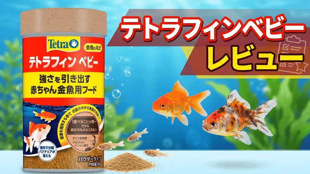 テトラフィンベビーレビュー!メリットとデメリットを解説