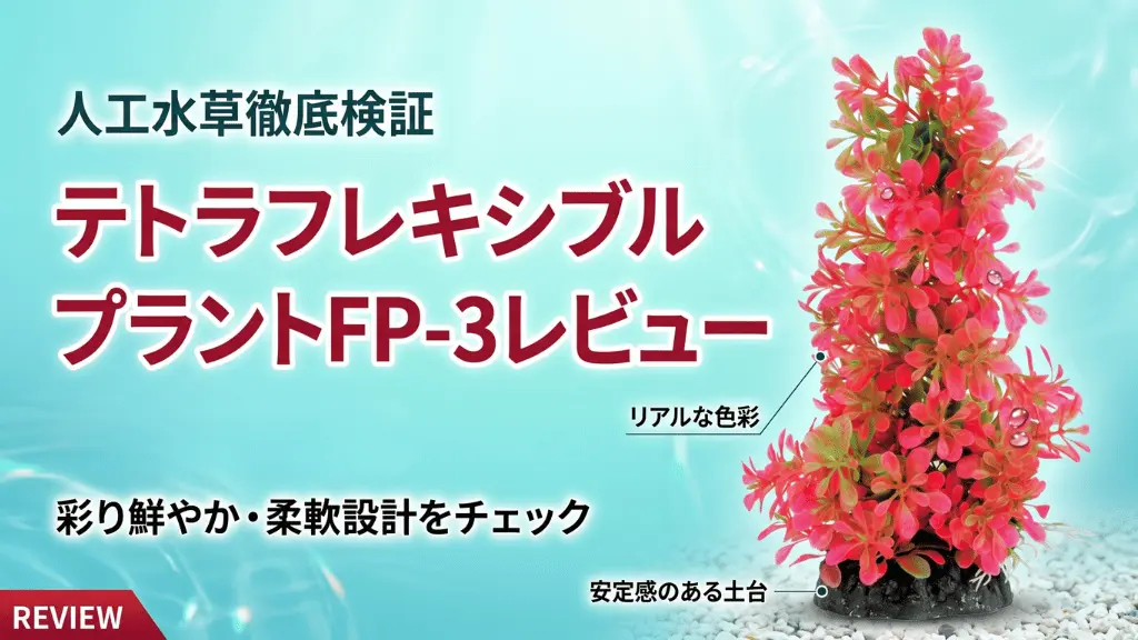 テトラフレキシブルプラントFP-3レビュー！メリットとデメリットを解説