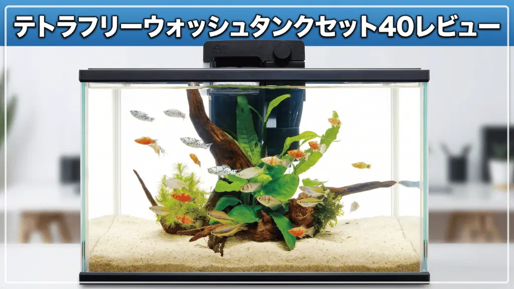 テトラフリーウォッシュタンクセット40レビュー!メリットとデメリットを解説