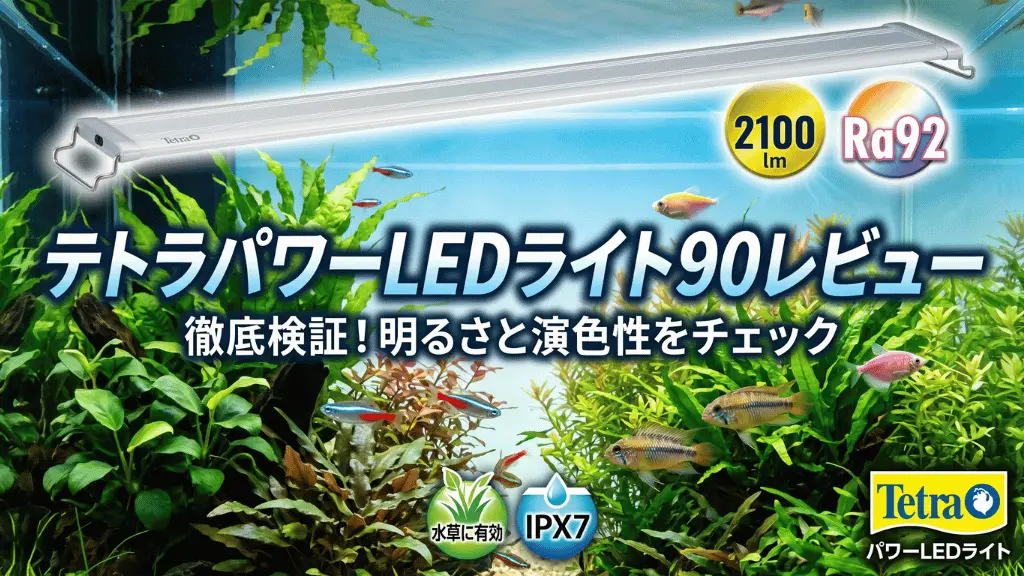 テトラパワーLEDライト90レビュー！メリットとデメリットを解説