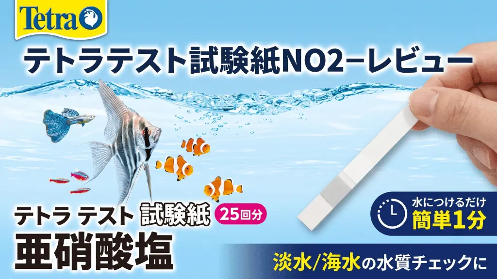テトラテスト試験紙NO2－（亜硝酸塩）レビュー！メリットとデメリットを解説