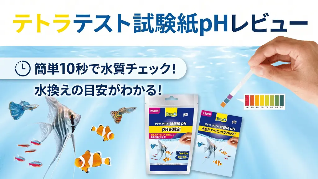テトラテスト試験紙pHレビュー！メリットとデメリットを解説