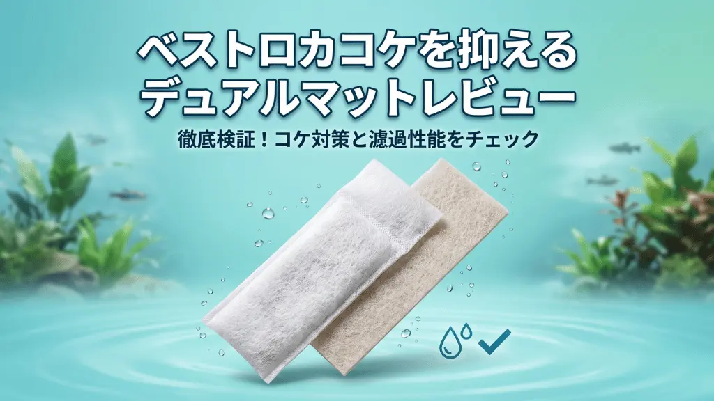 ベストロカコケを抑えるデュアルマットレビュー！メリットとデメリットを解説
