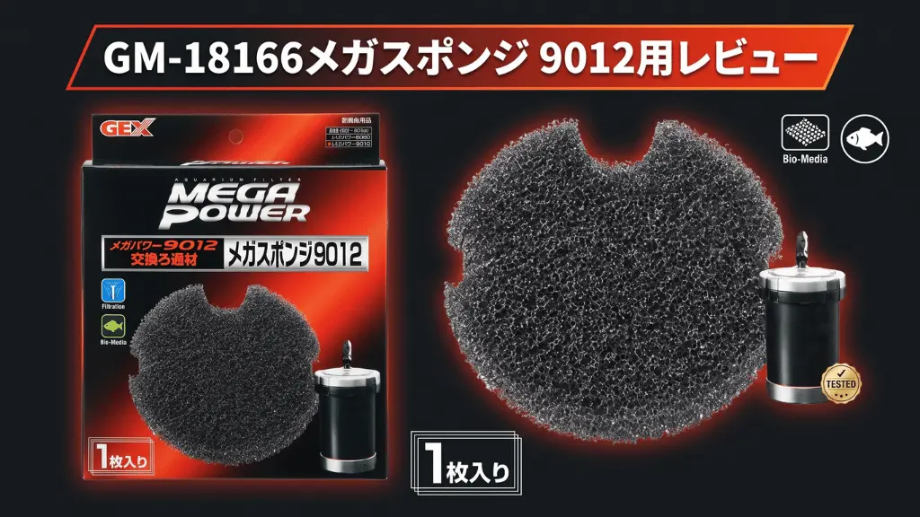 GM-18166メガスポンジ 9012用レビュー！メリットとデメリットを解説