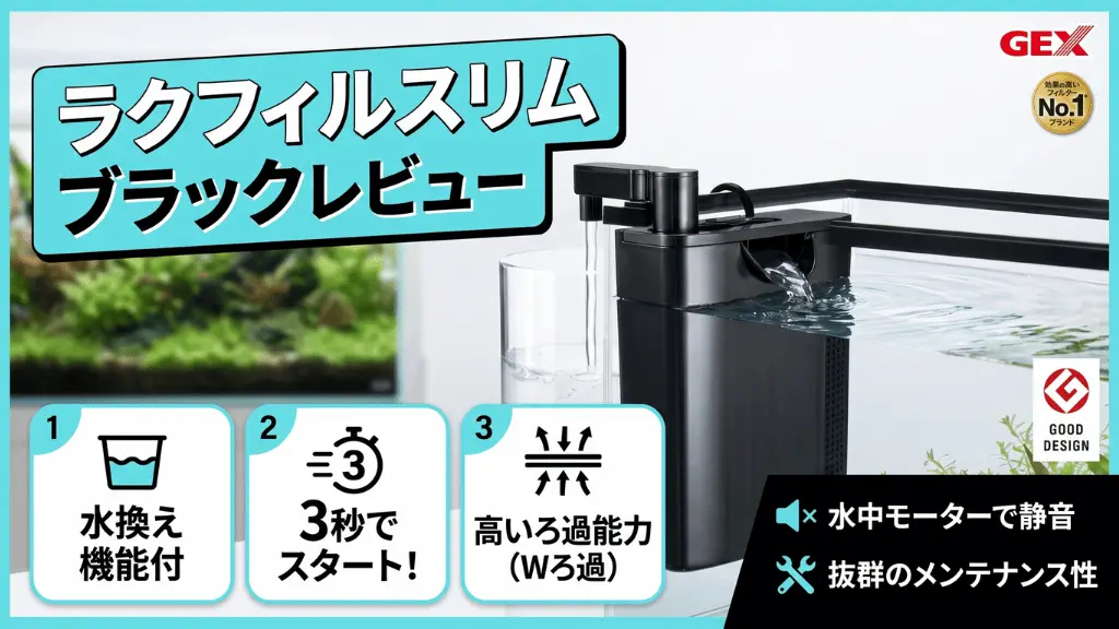 ラクフィルスリムブラックレビュー！メリットとデメリットを解説