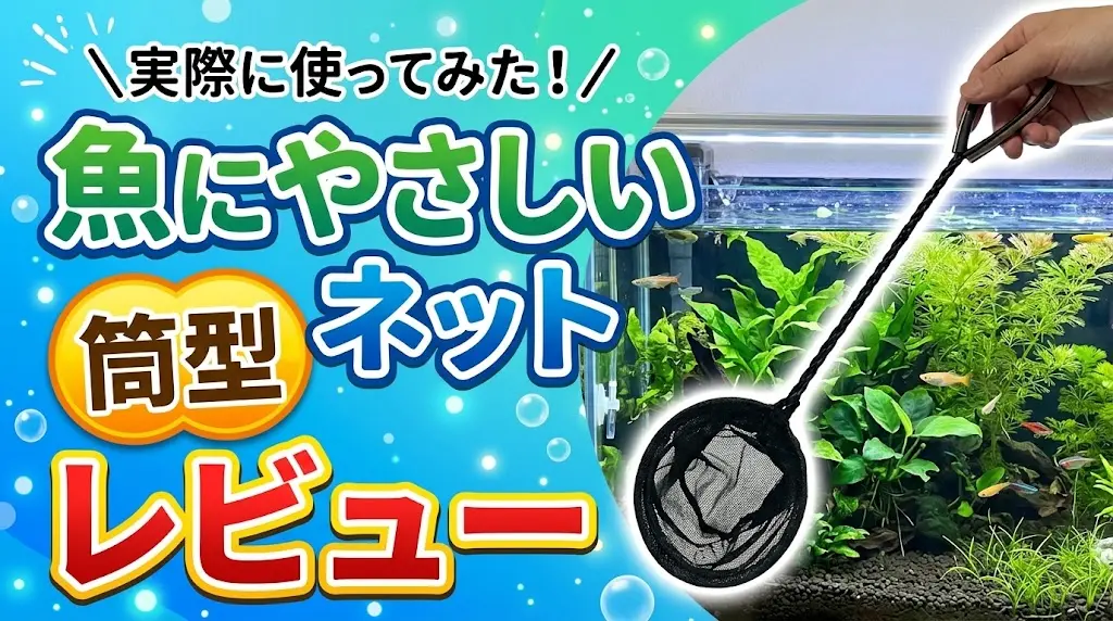 魚にやさしいネット筒型レビュー！メリットとデメリットを解説